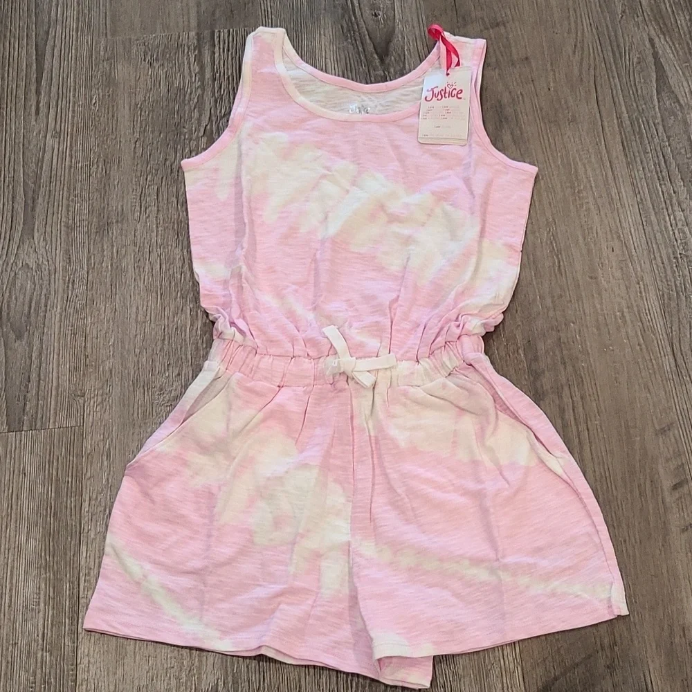 Justice Cinched Waist Knit Romper Size Medium/10